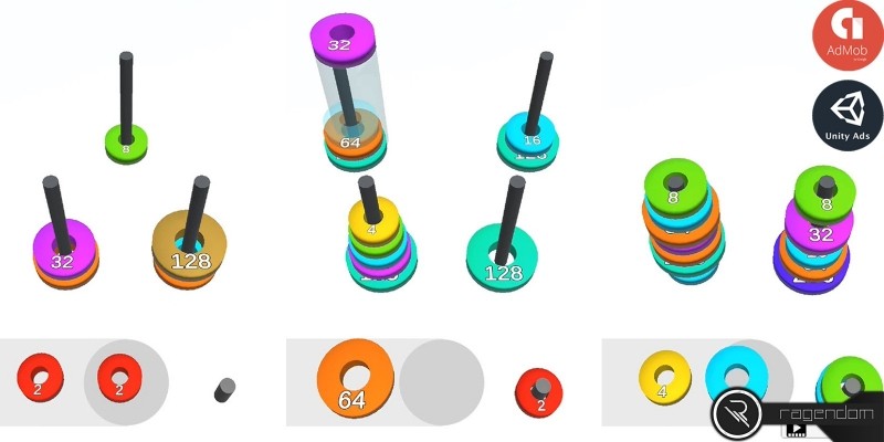 戒指合并完成游戏