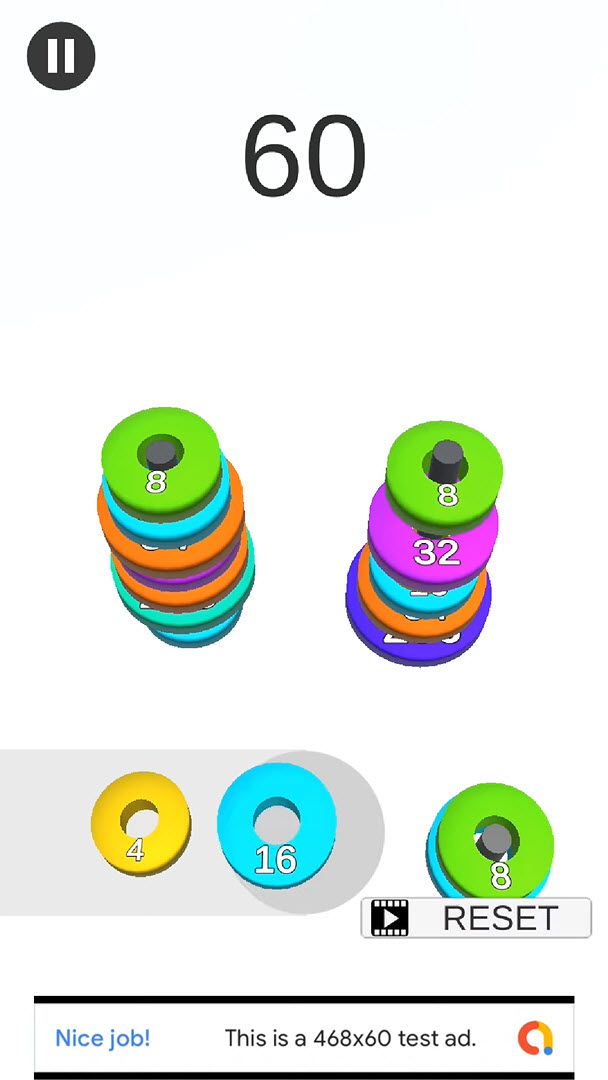 戒指合并完成游戏