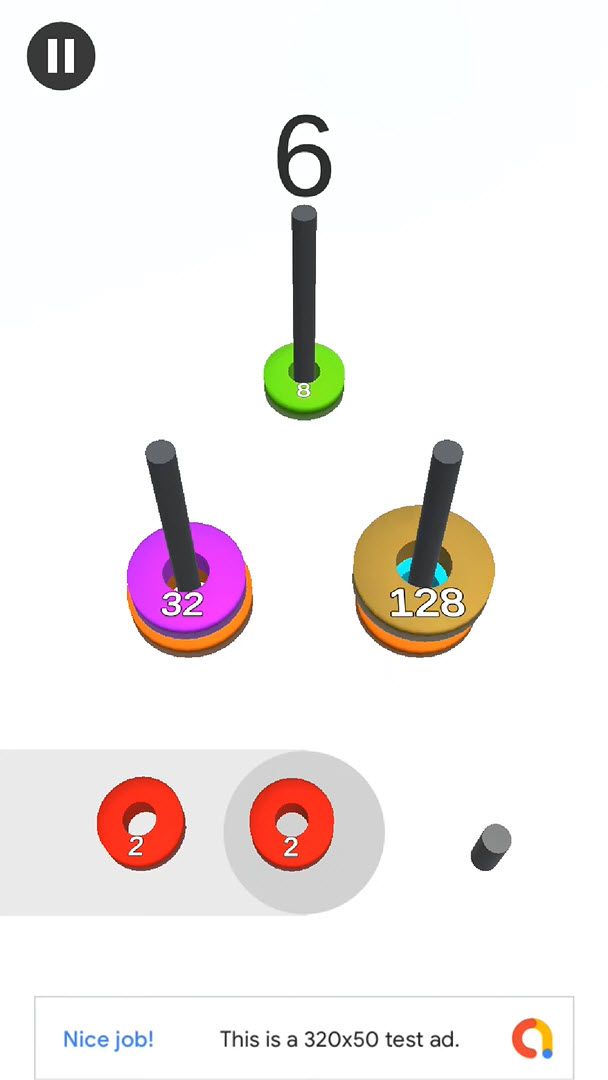 戒指合并完成游戏