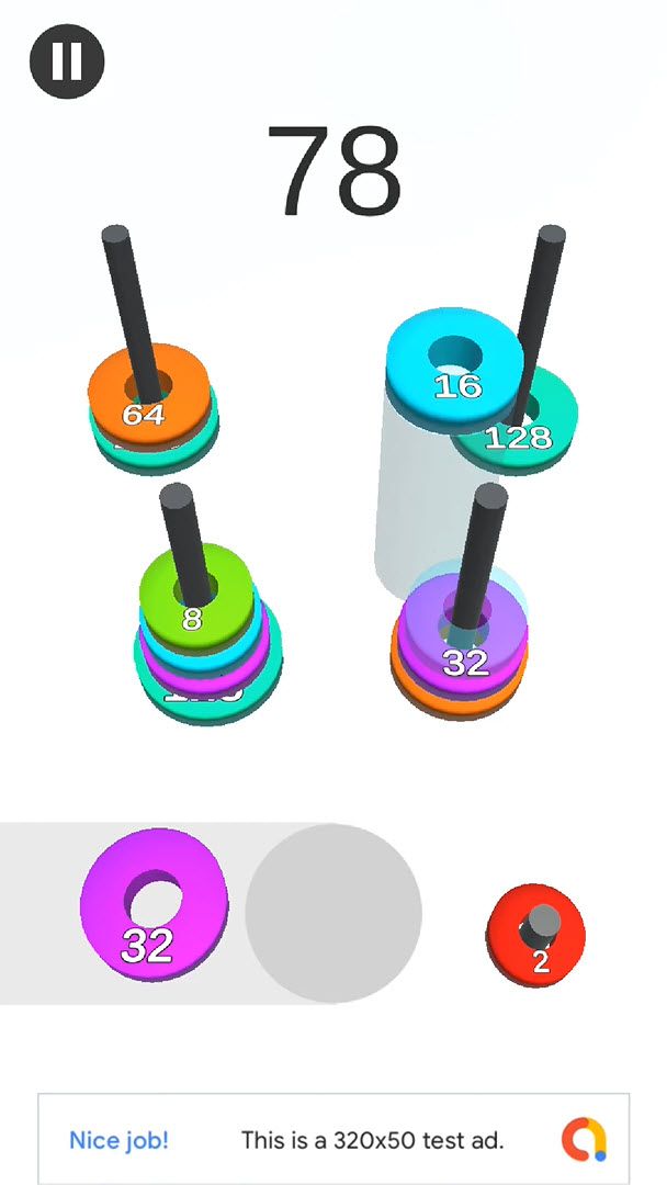 戒指合并完成游戏