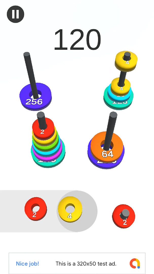 戒指合并完成游戏