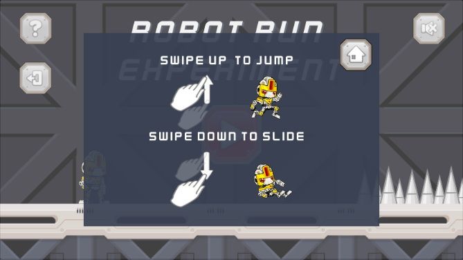 机器人奔跑实验