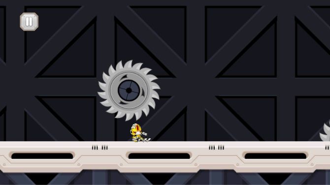 机器人奔跑实验