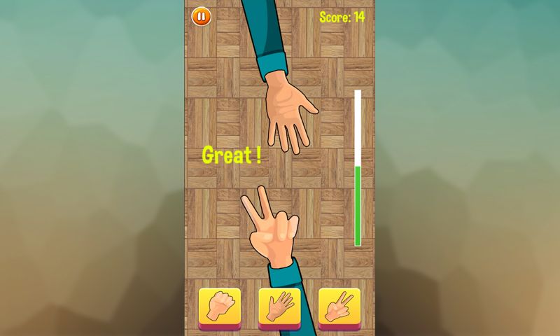 完整石头剪刀布游戏