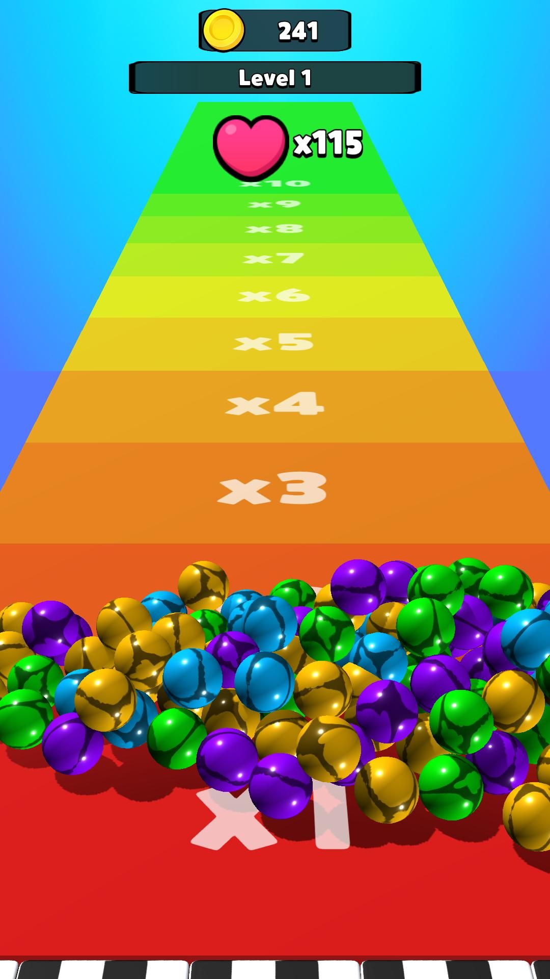 3D滚动大师休闲超休闲手游