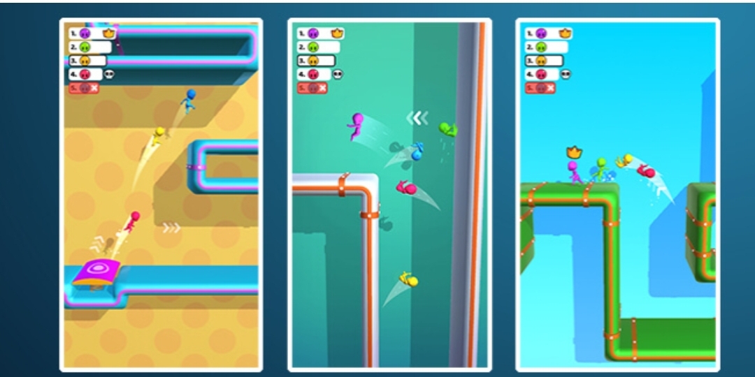 3D跑步竞赛游戏