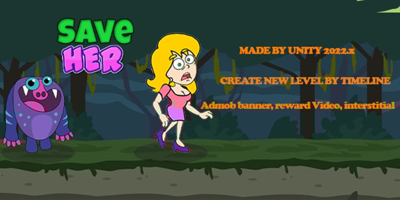 拯救她游戏模板