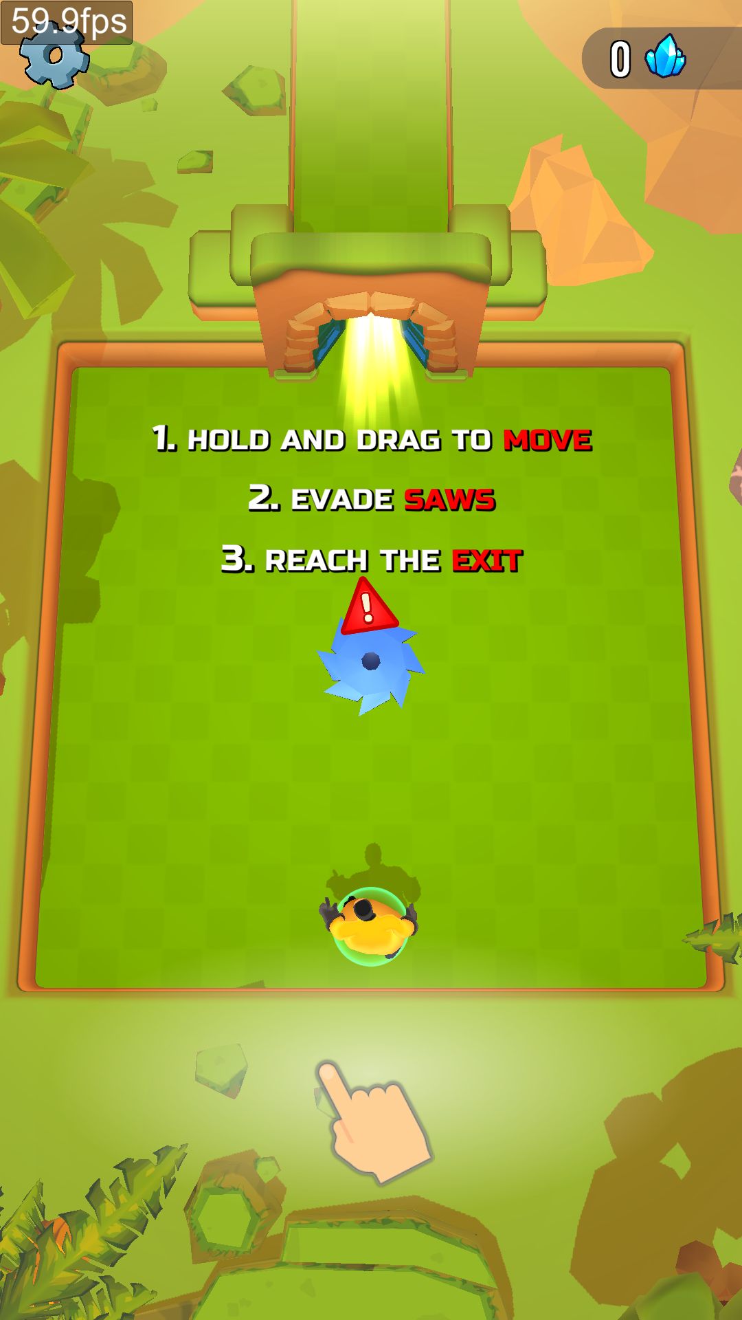 Saw Escape Infinity Game Template