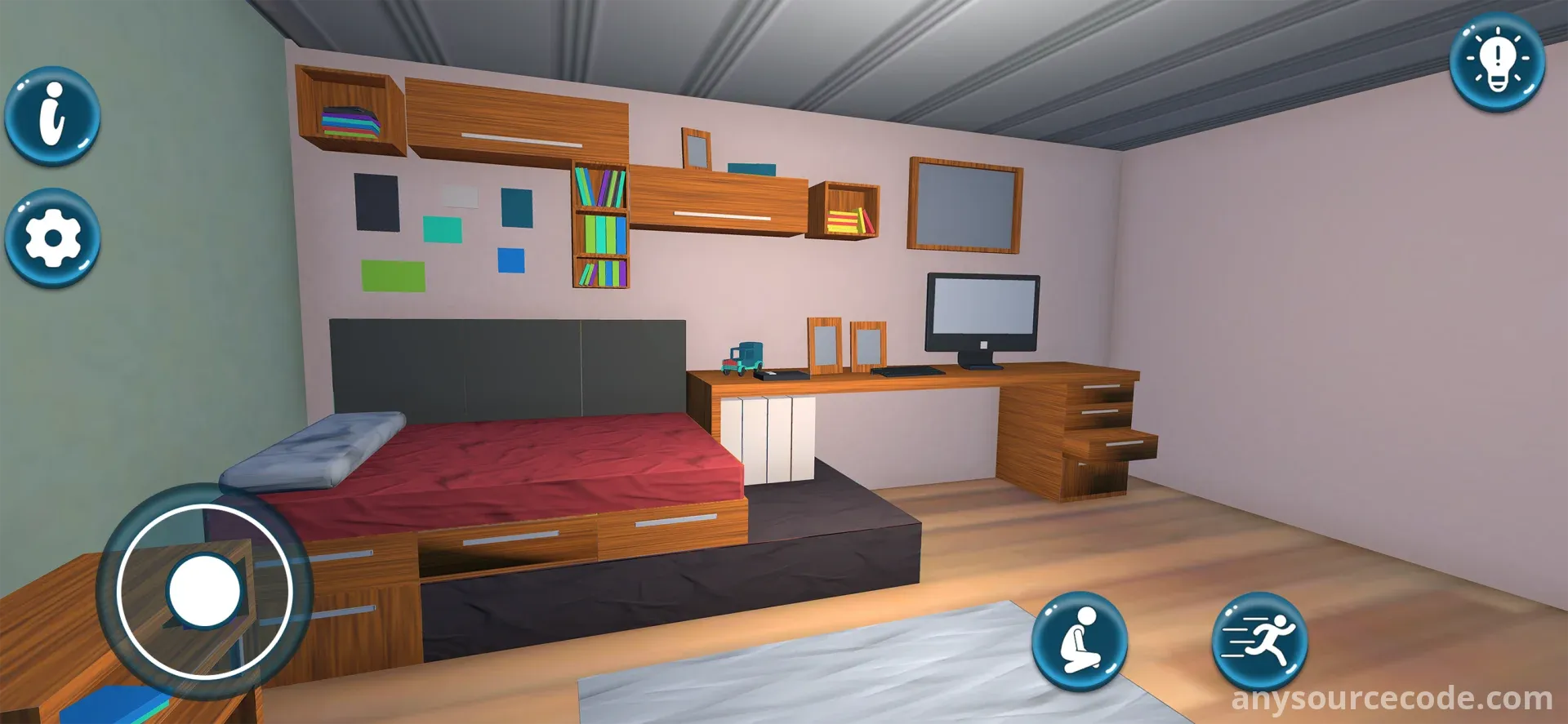 校园男孩逃亡逃脱游戏