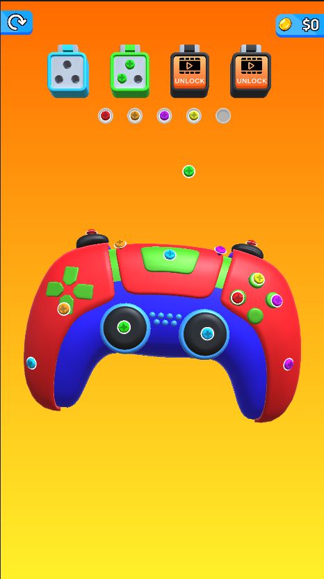 螺丝排序3D益智游戏