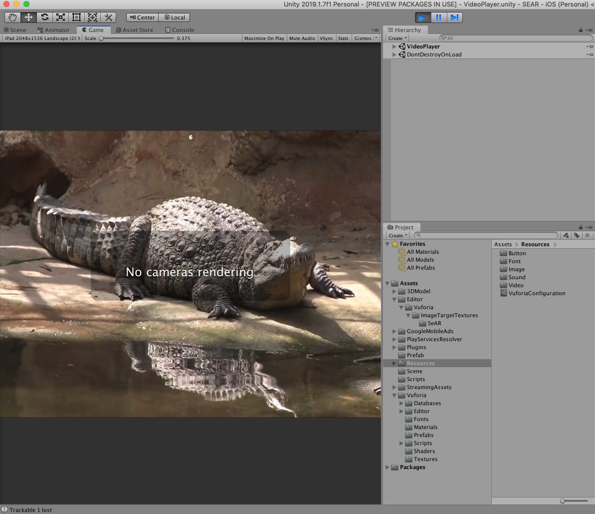 海洋动物增强现实应用套件