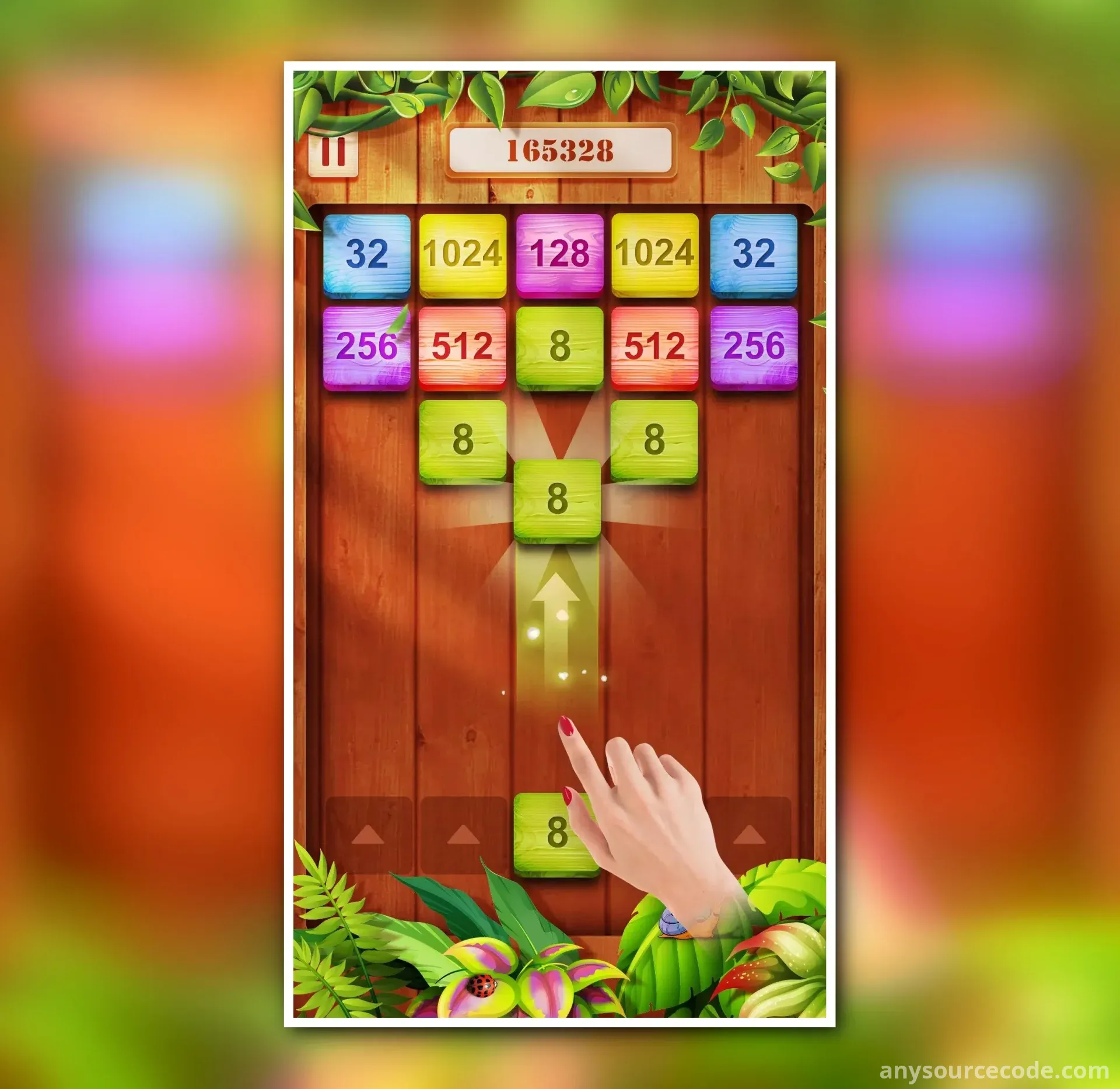 射击合并 - 方块谜题