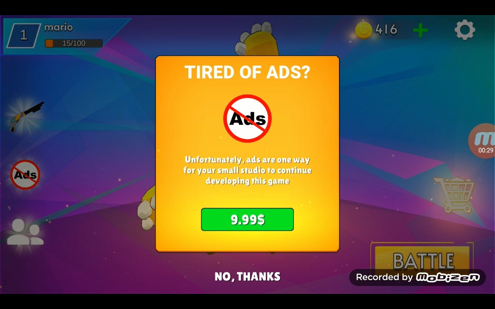 《射击者X终极游戏模板（移动端）》