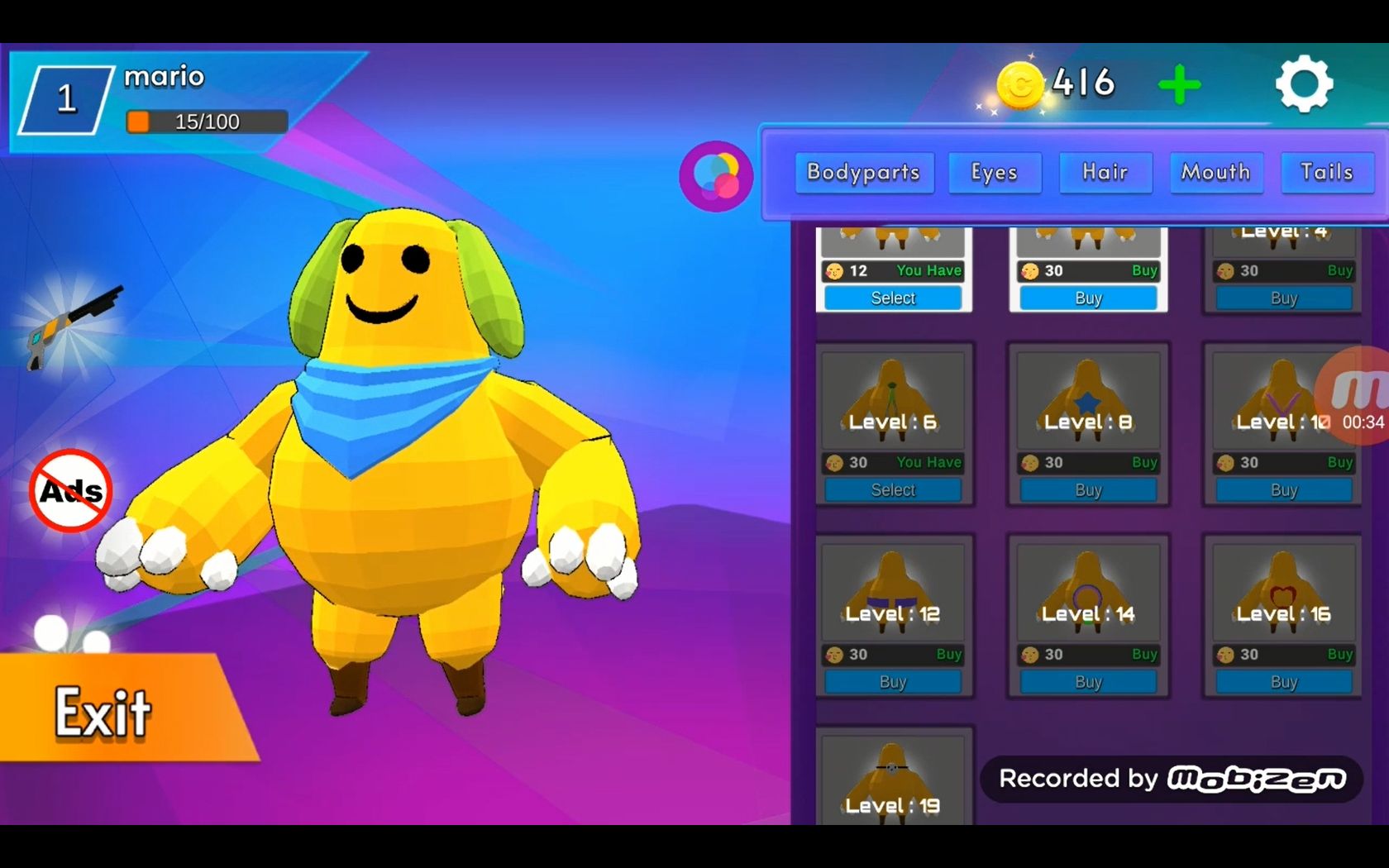 《射击者X终极游戏模板（移动端）》