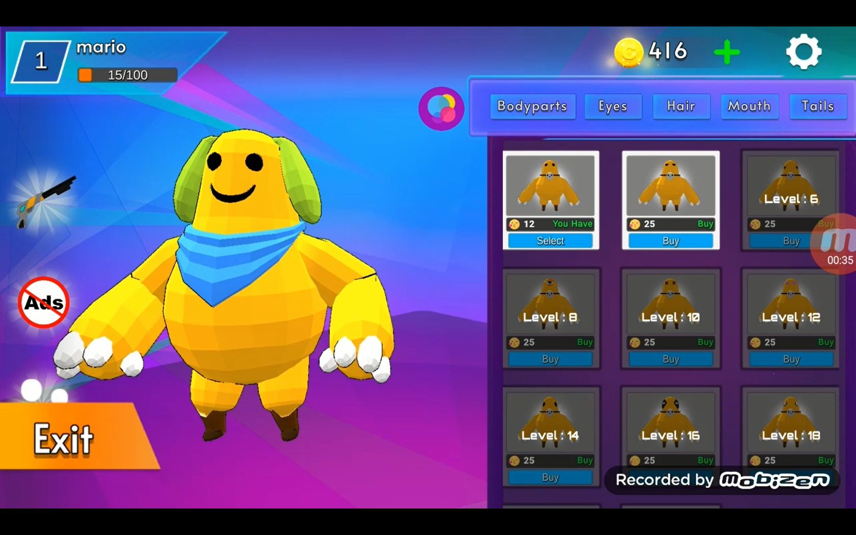 《射击者X终极游戏模板（移动端）》