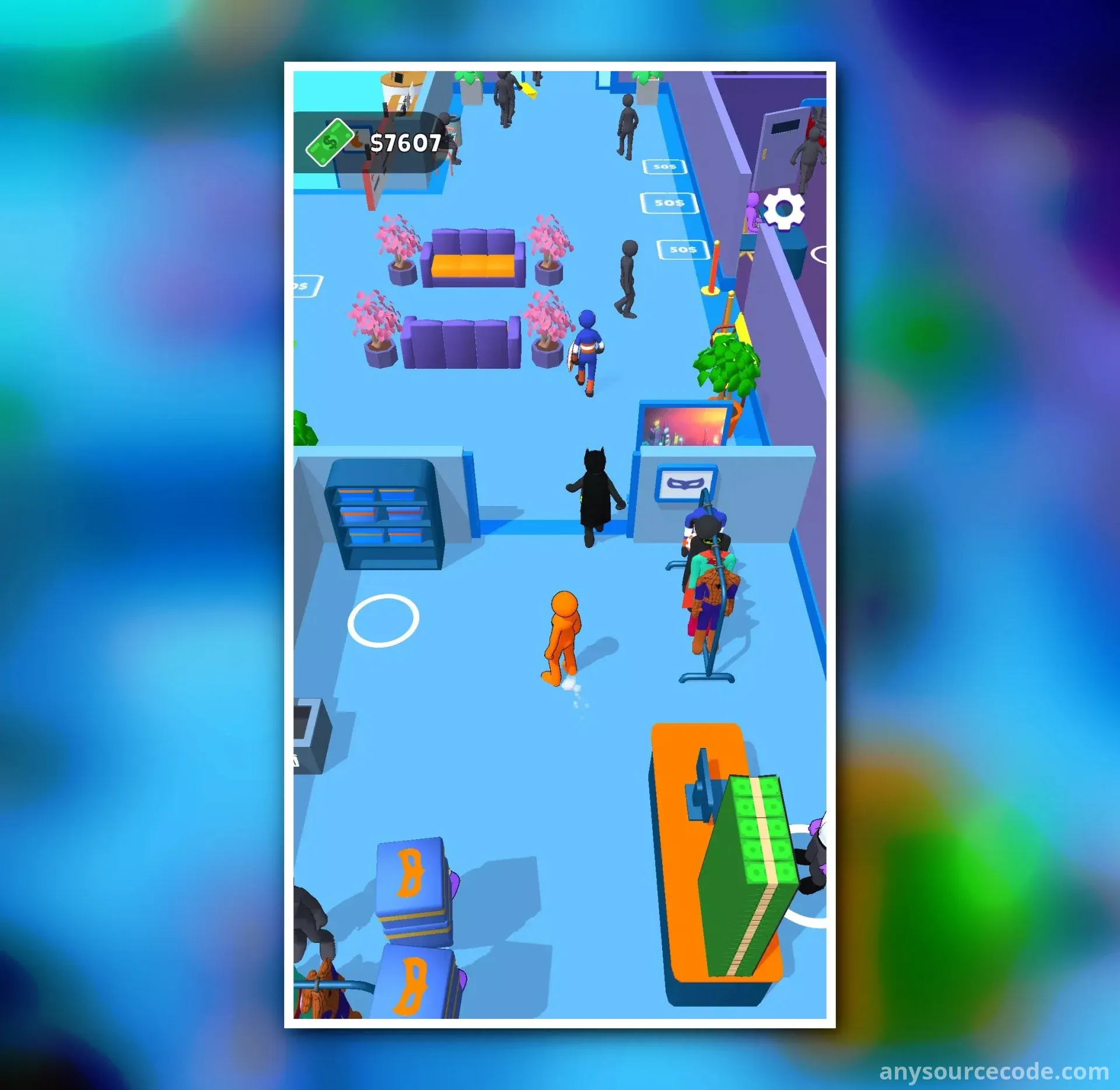 购物经理：闲置商场