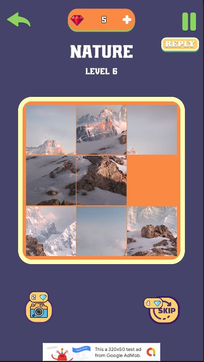 滑动图片拼图完整版