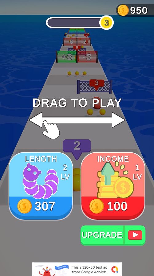 3D贪吃蛇冲刺游戏