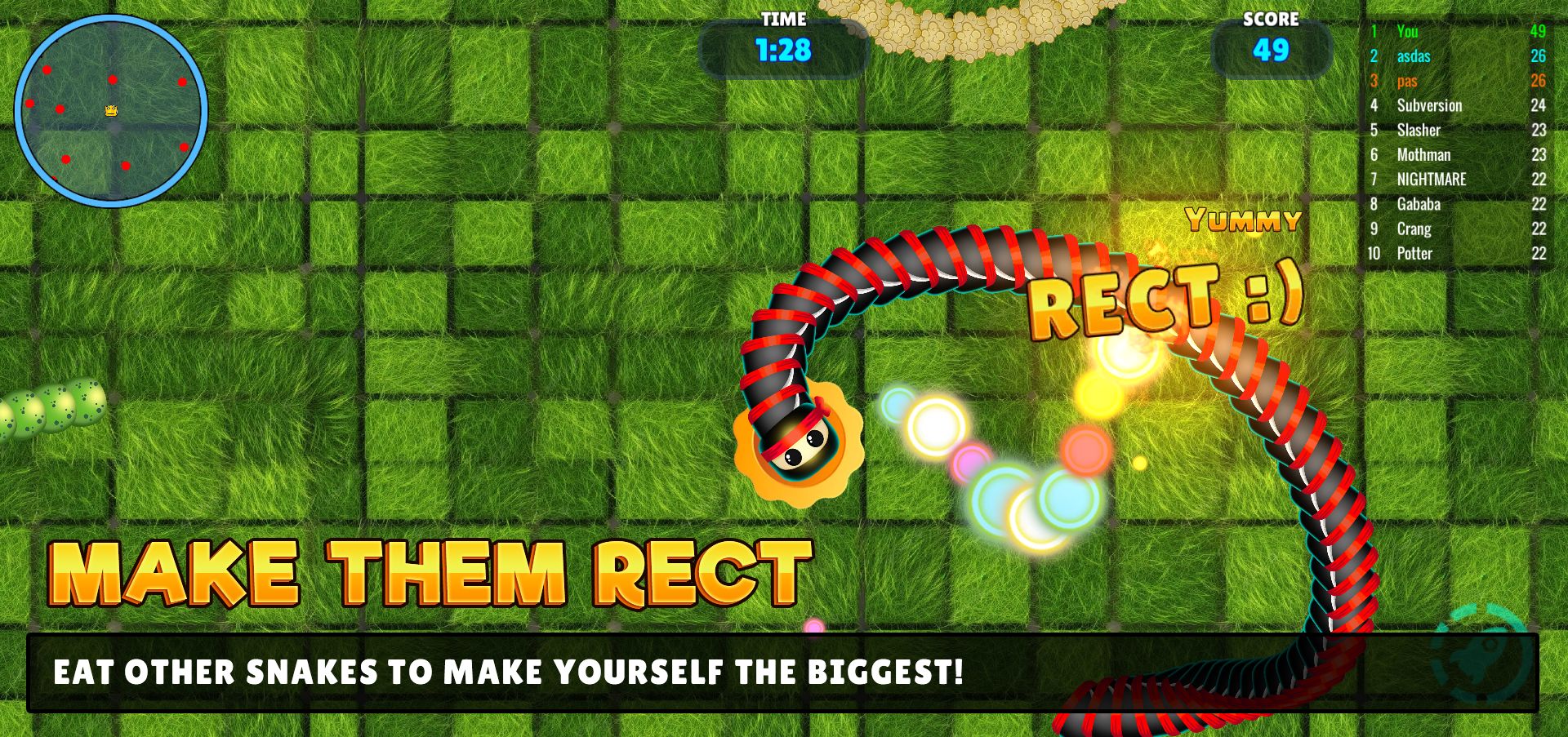 《贪吃蛇大战》完整游戏模板