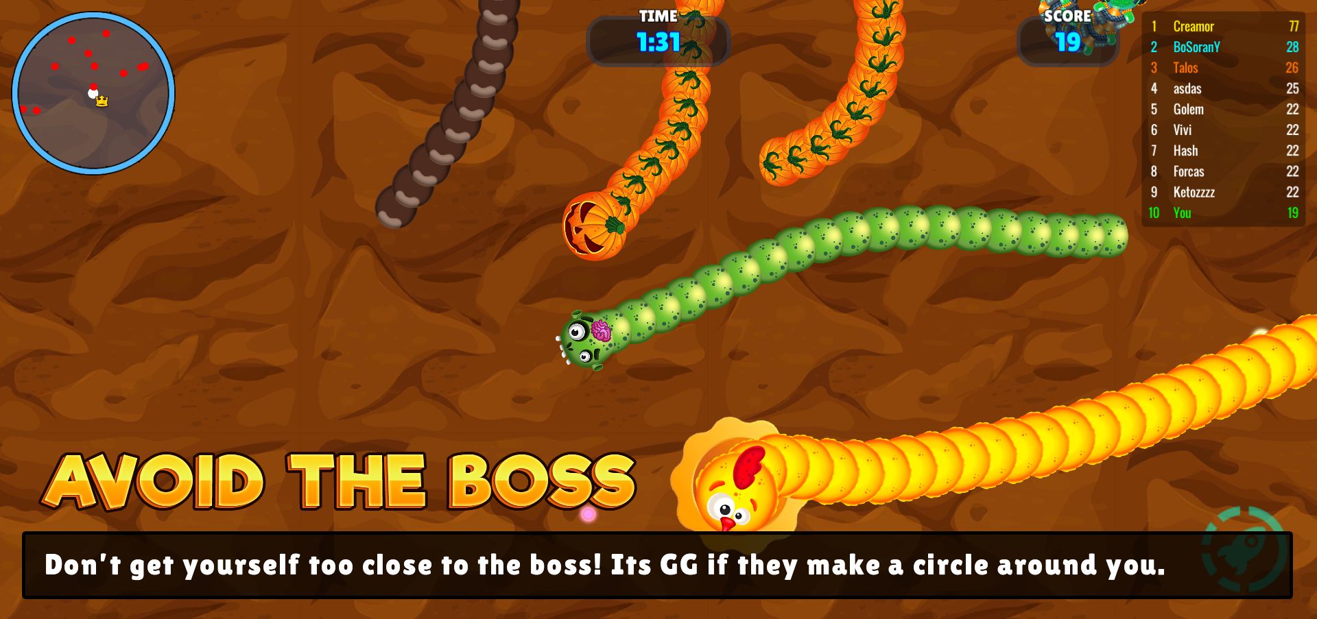 《贪吃蛇大战》完整游戏模板