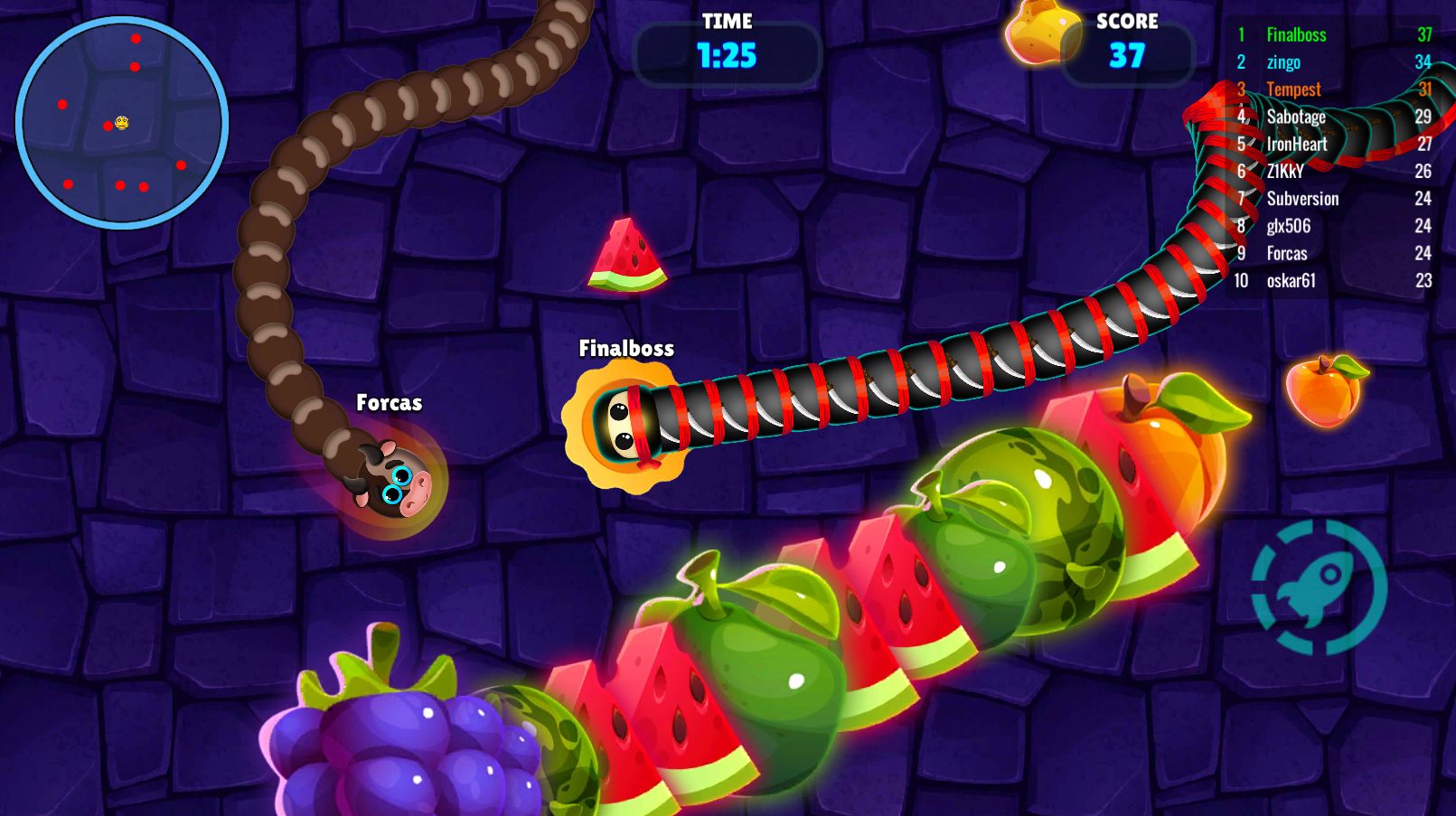 《贪吃蛇大战》完整游戏模板