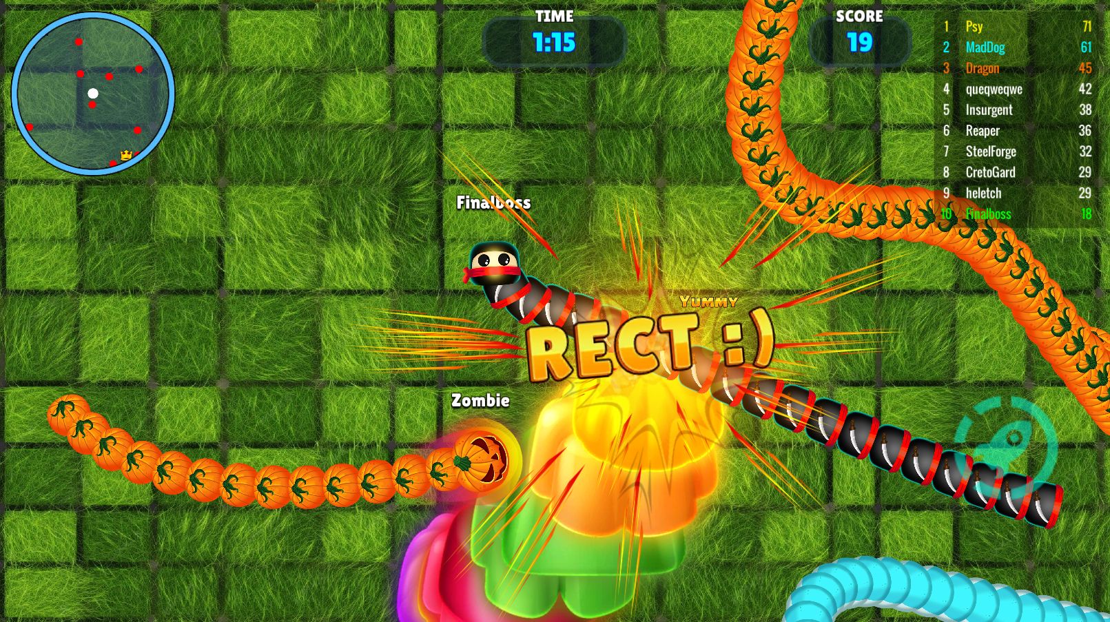 《贪吃蛇大战》完整游戏模板