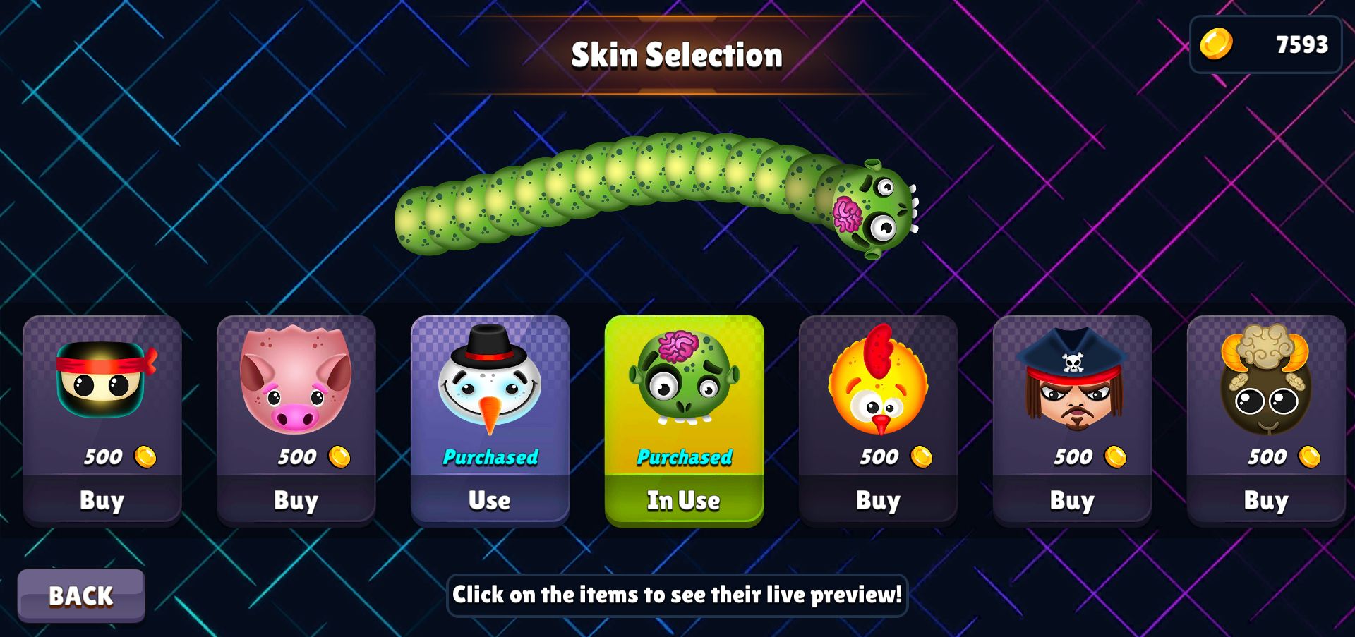 《贪吃蛇大战》完整游戏模板