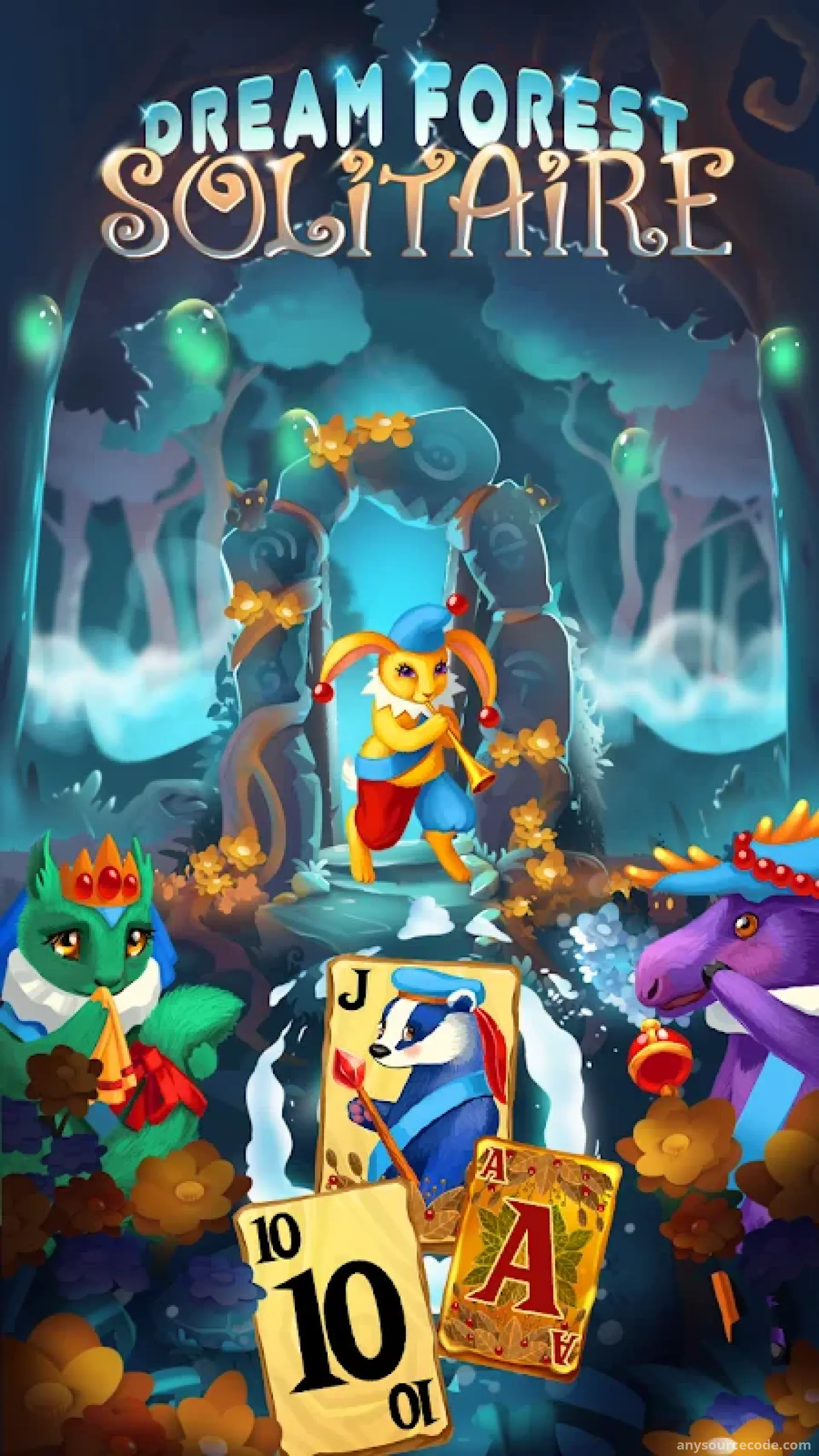 纸牌梦幻森林 - 免费纸牌游戏