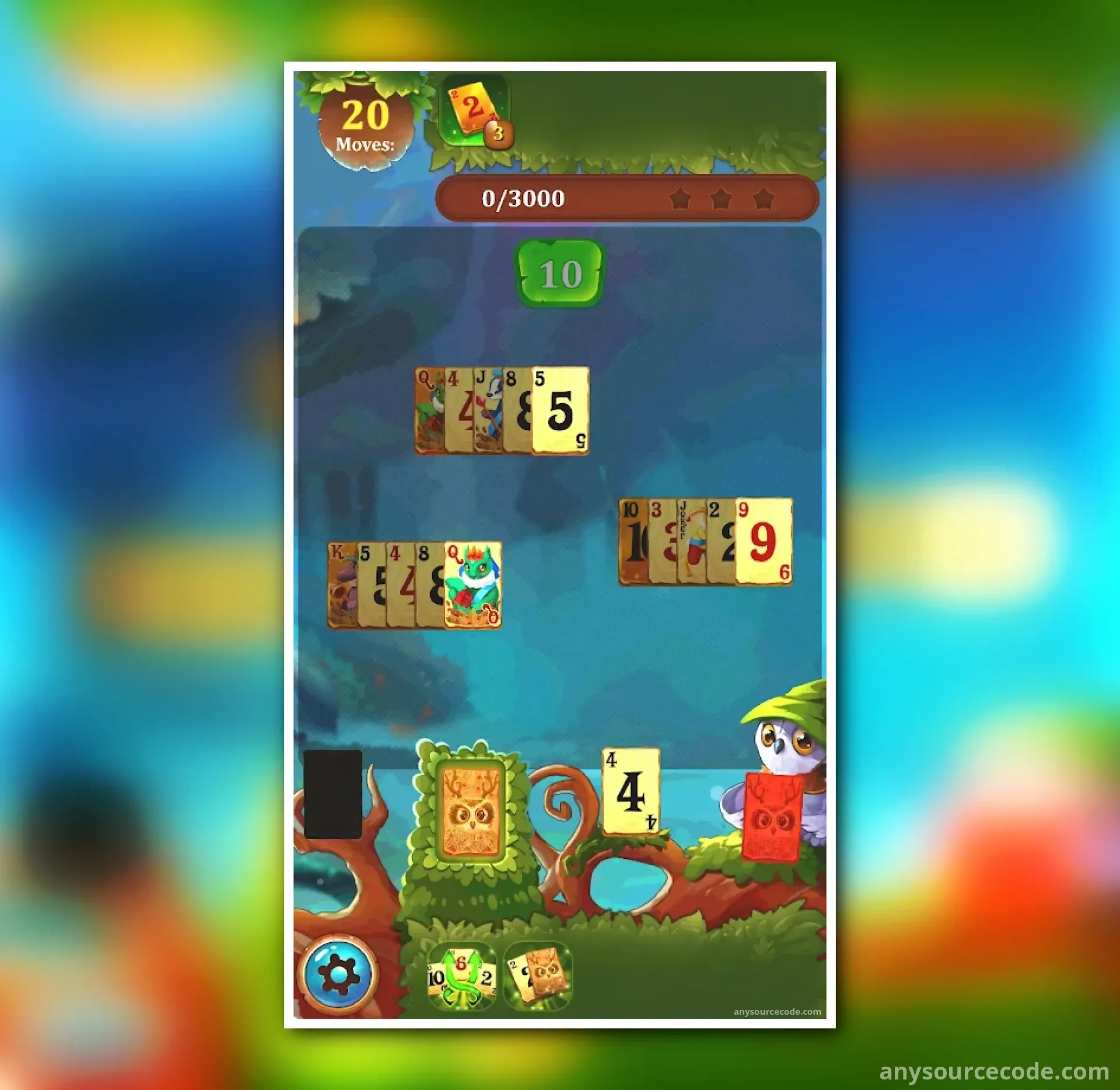 纸牌梦幻森林 - 免费纸牌游戏