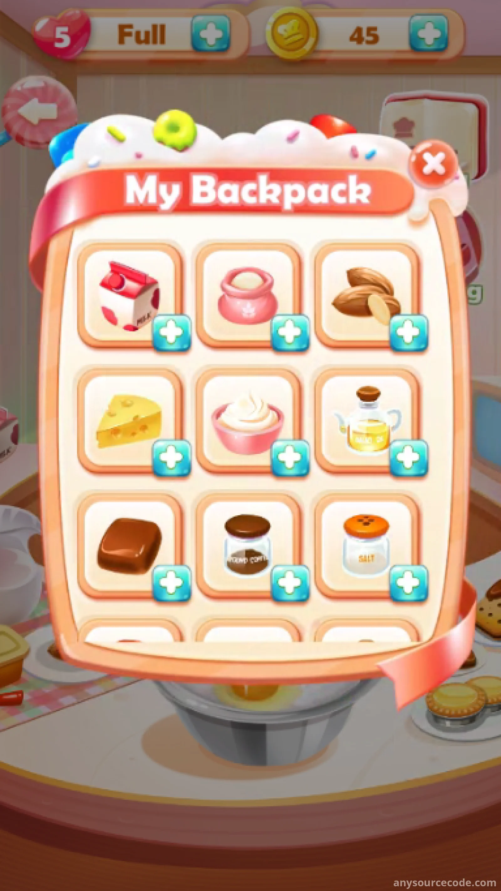 纸牌 TirPeaks：甜品烹饪