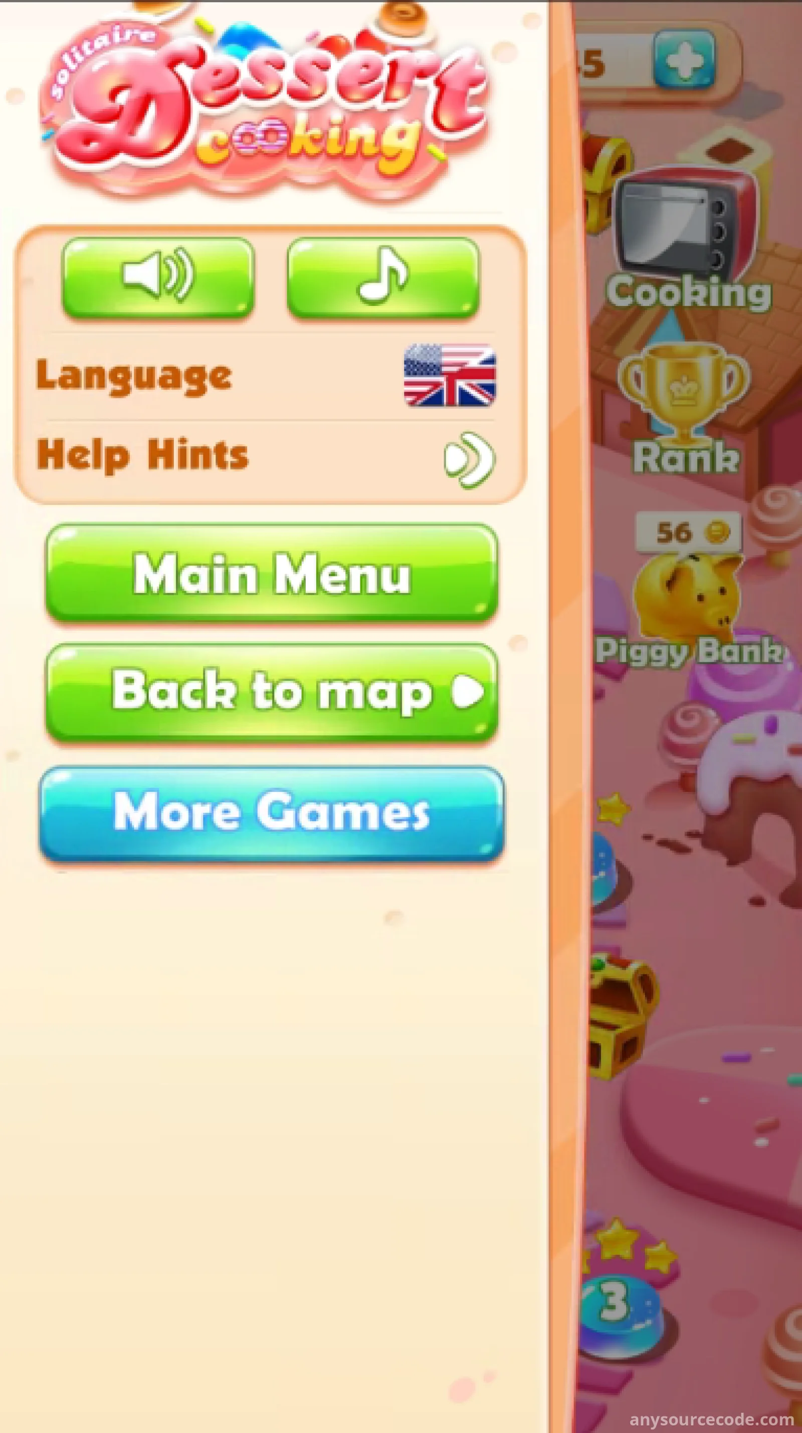 纸牌 TirPeaks：甜品烹饪