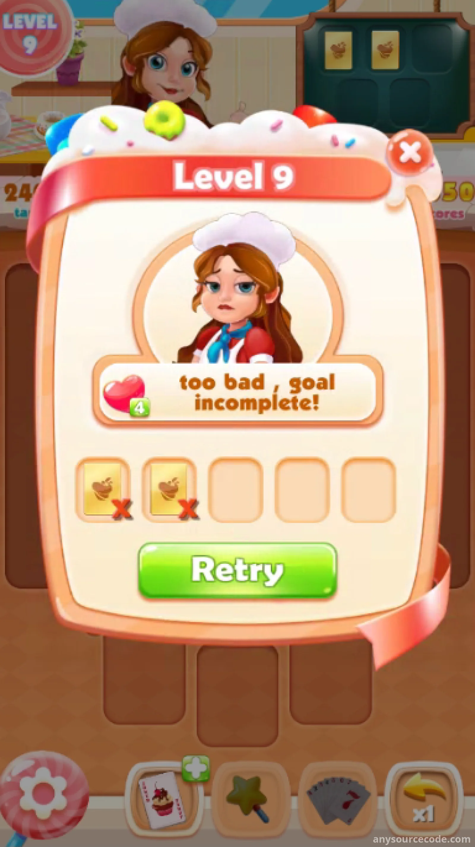 纸牌 TirPeaks：甜品烹饪