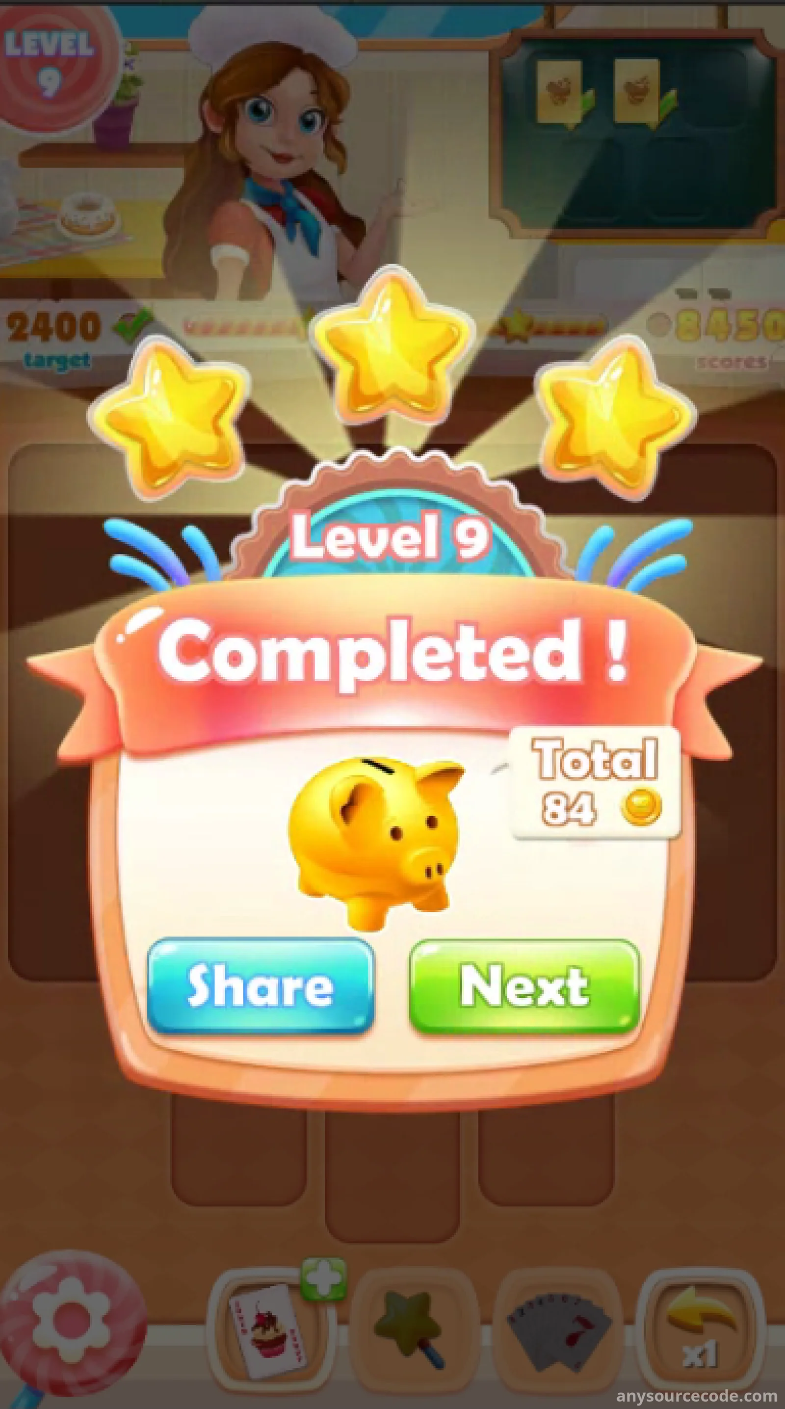 纸牌 TirPeaks：甜品烹饪