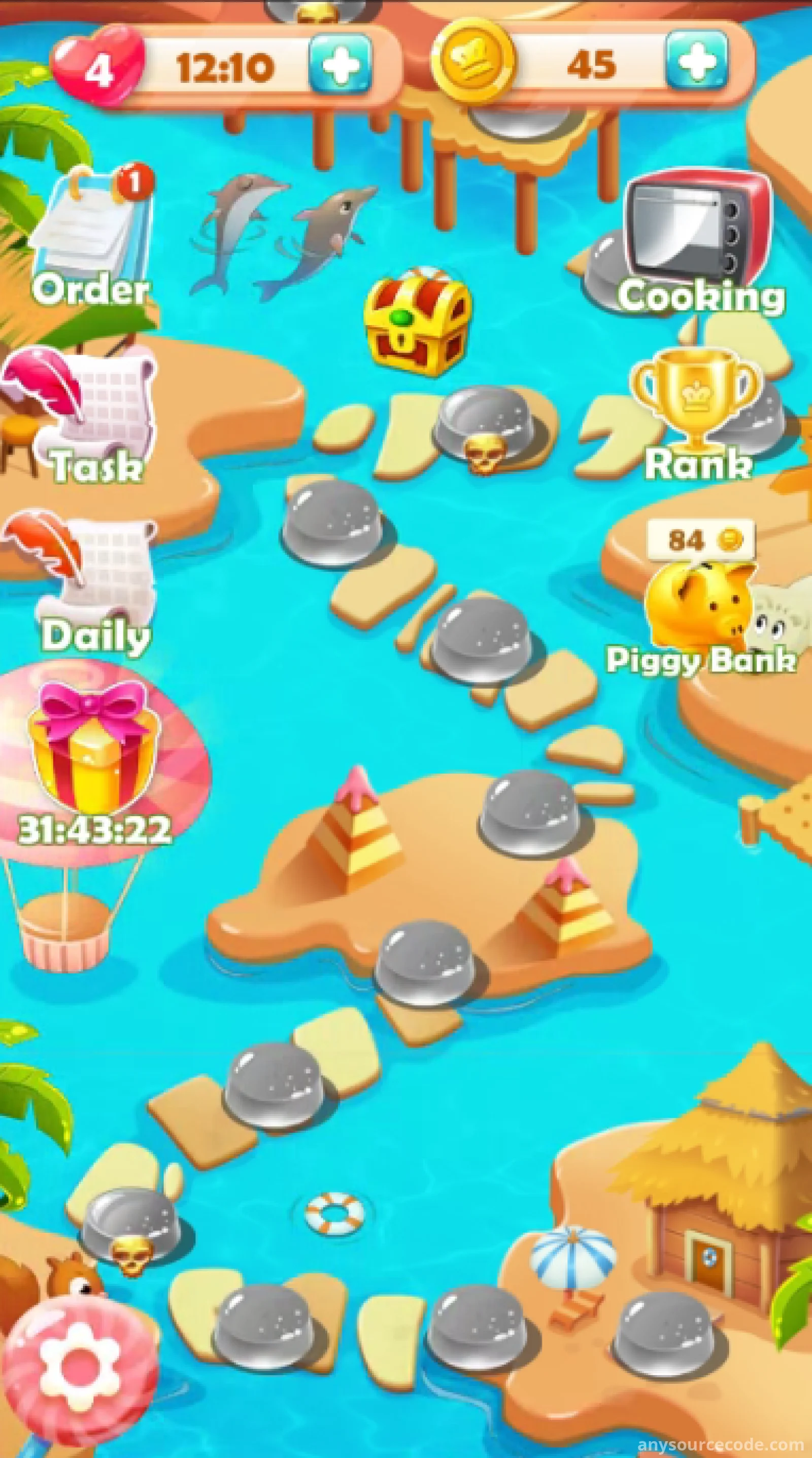 纸牌 TirPeaks：甜品烹饪