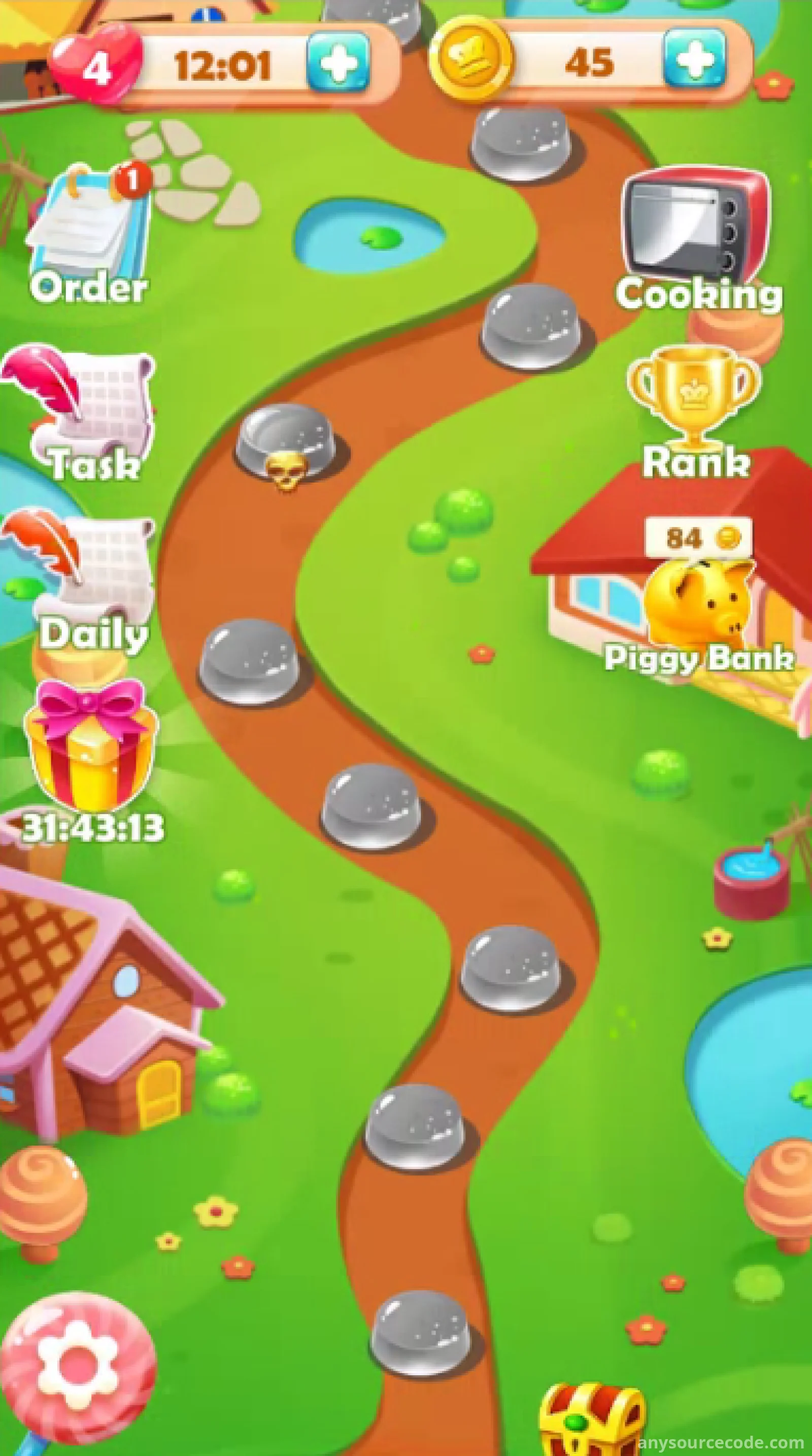 纸牌 TirPeaks：甜品烹饪