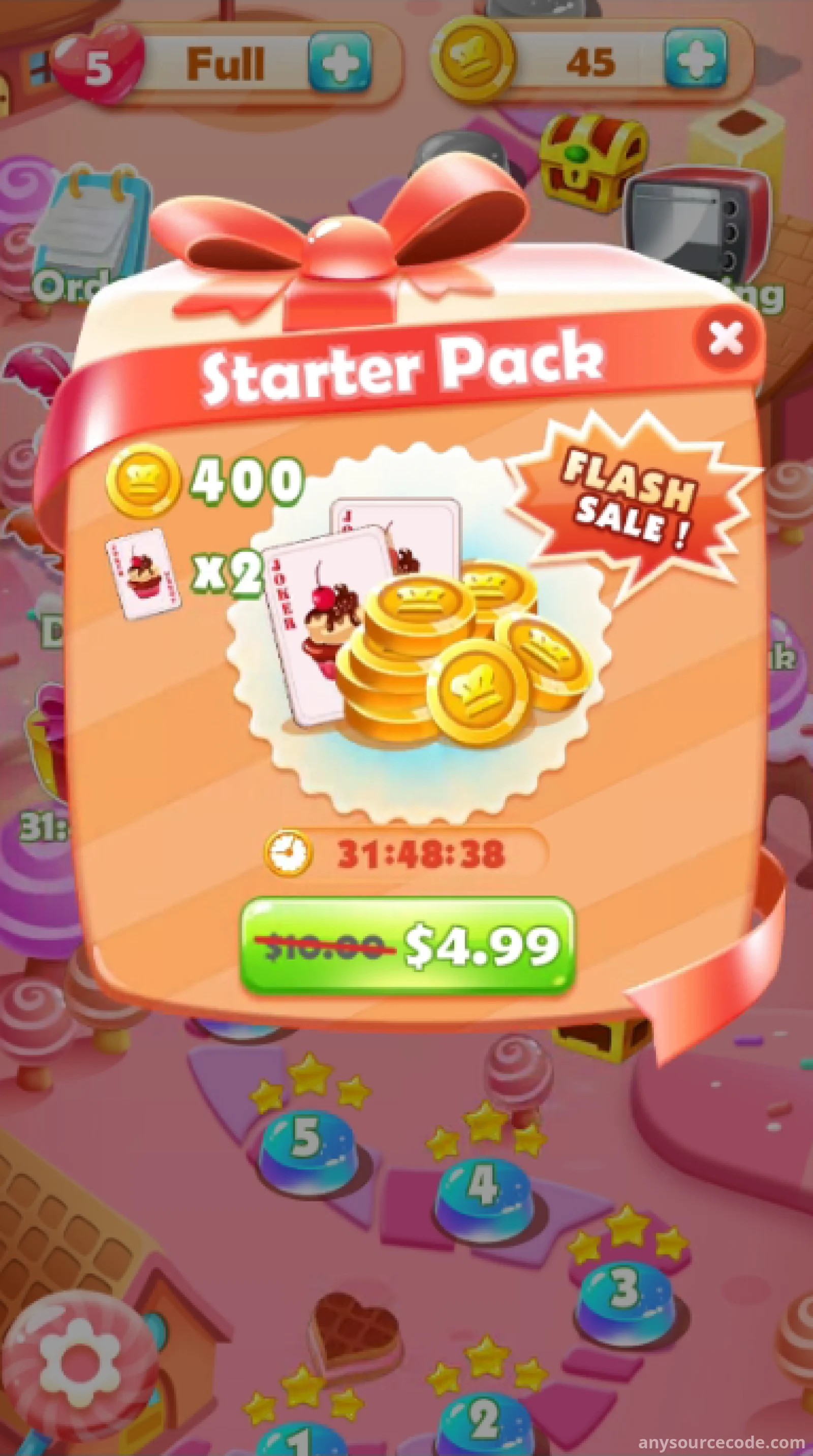 纸牌 TirPeaks：甜品烹饪