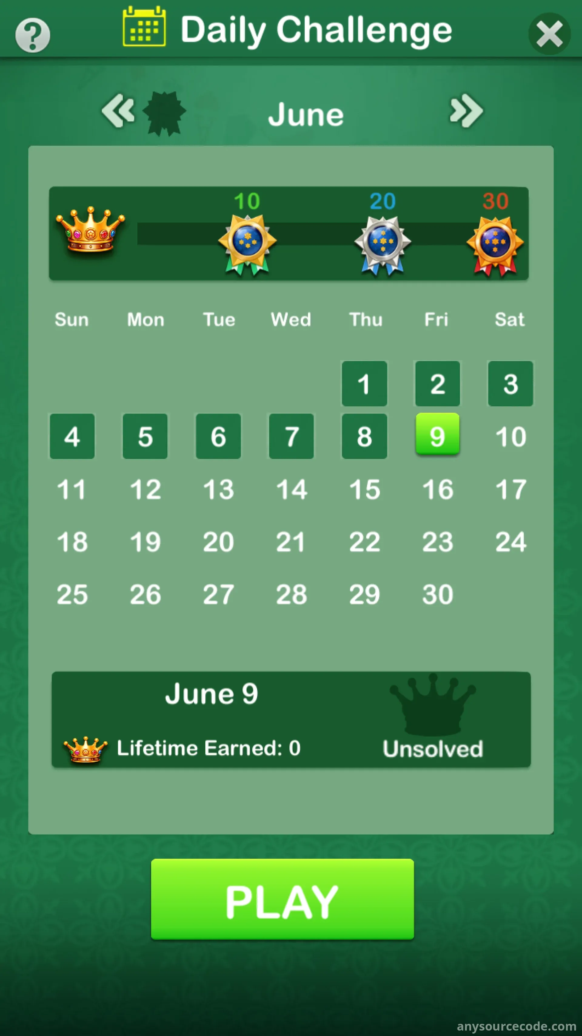 纸牌接龙~移动版