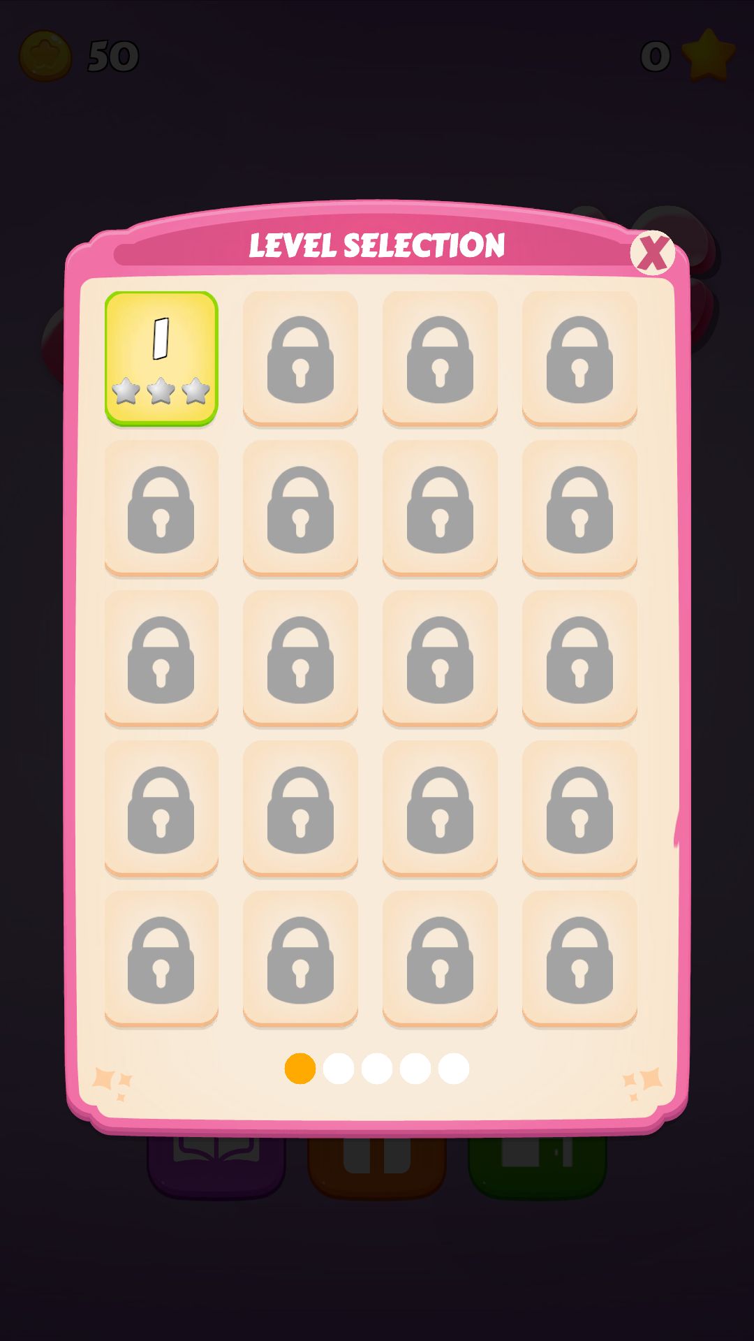 排序解谜通关游戏模板