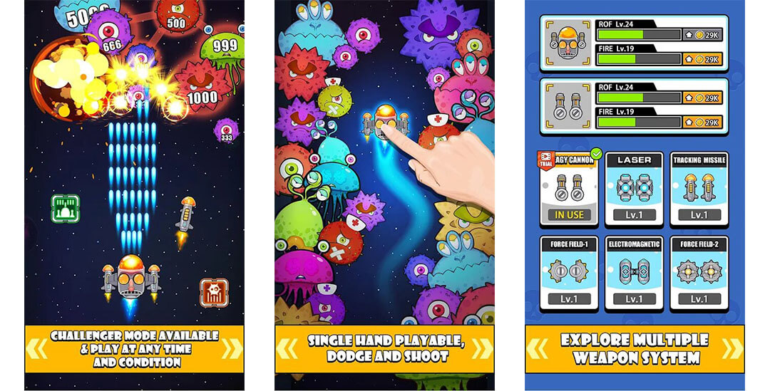 太空病毒战争射击游戏