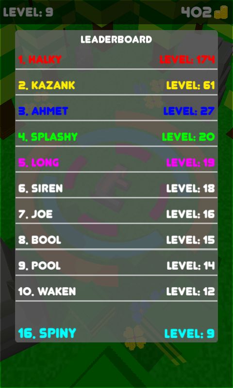 旋转目标游戏模板