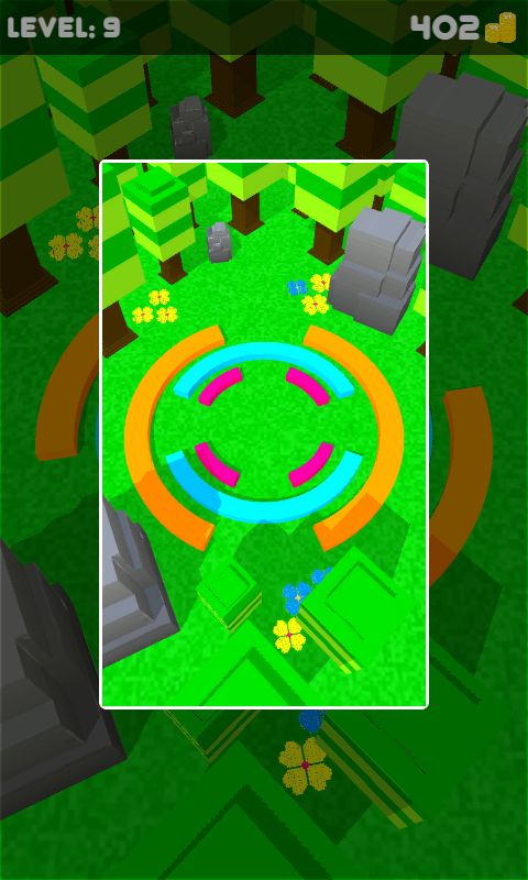 旋转目标游戏模板