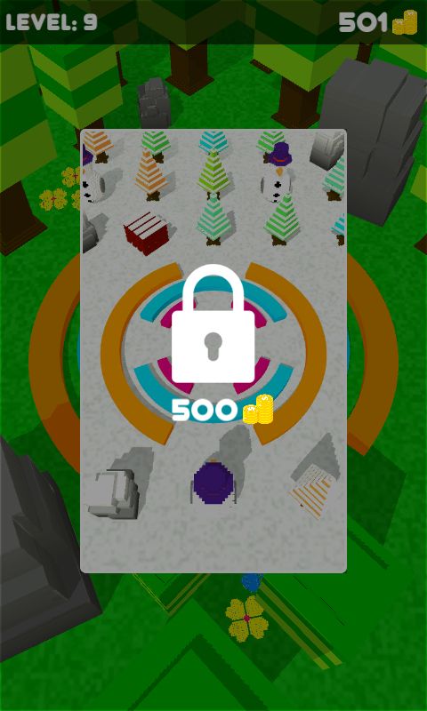 旋转目标游戏模板