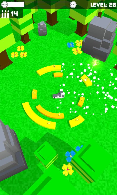 旋转目标游戏模板