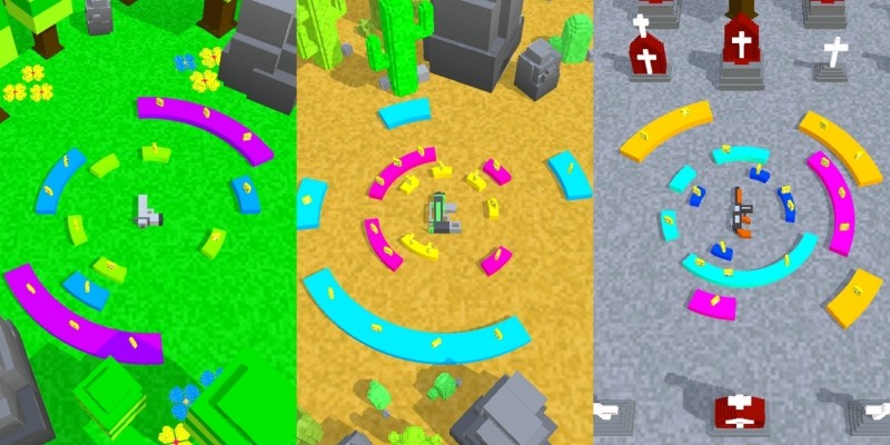 旋转目标游戏模板