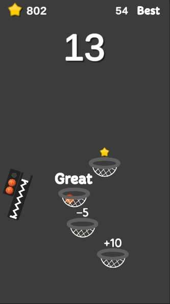 《弹簧投篮篮球：Unity3D版》