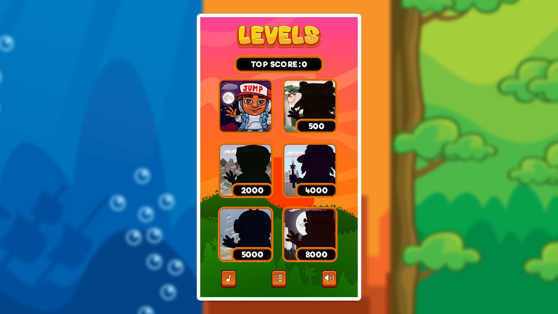 堆叠跳跃完整游戏模板