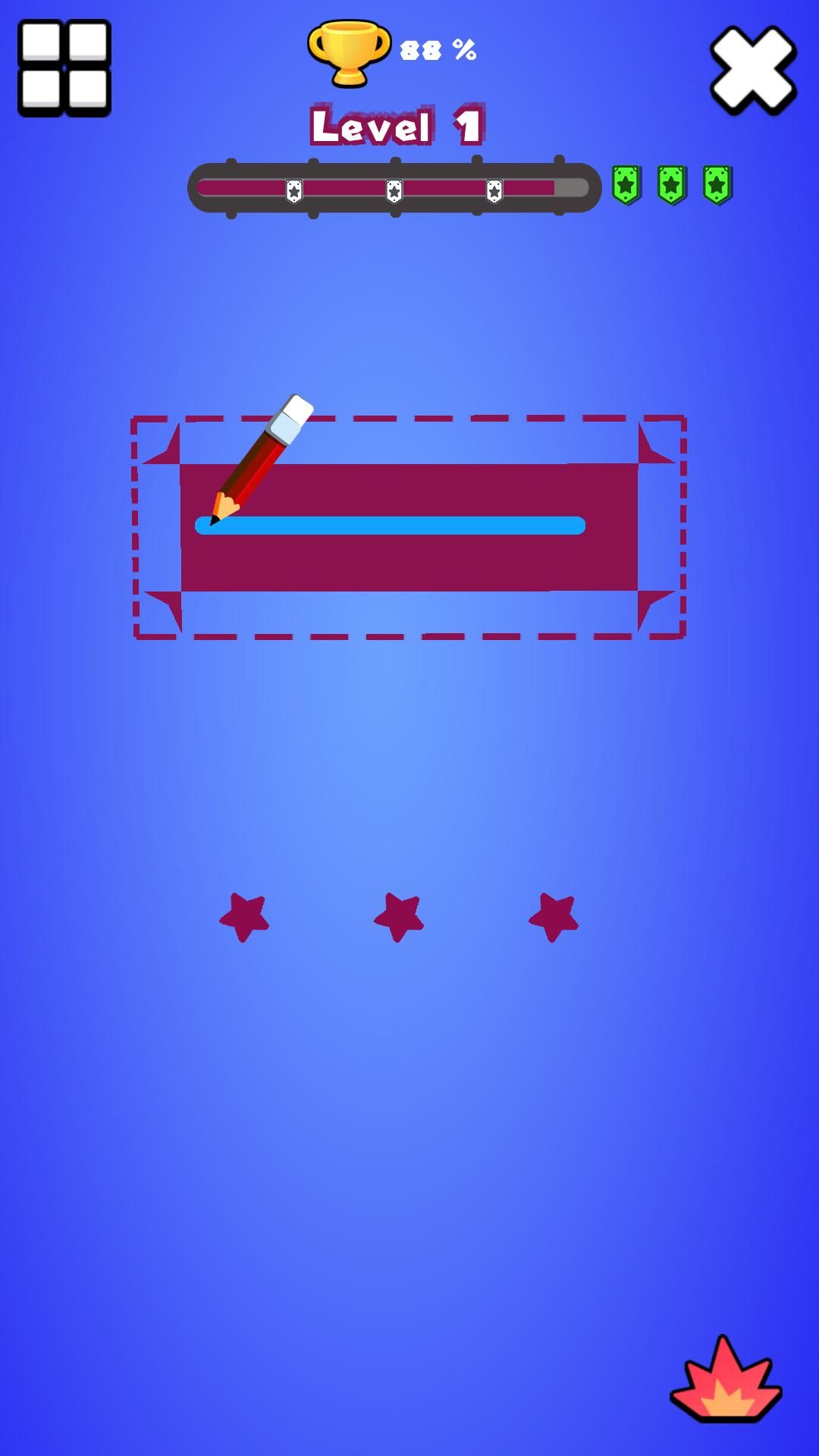 星际线拼图模板