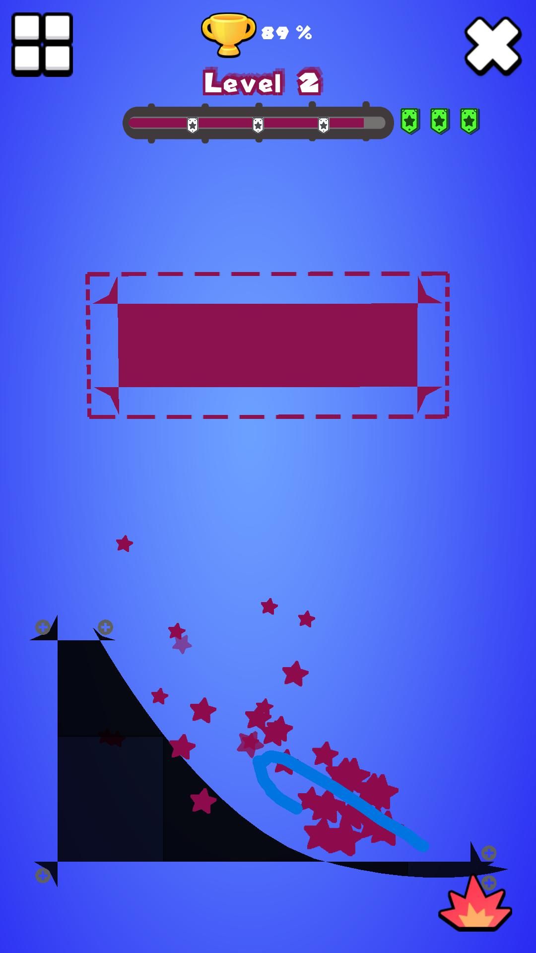 星际线拼图模板