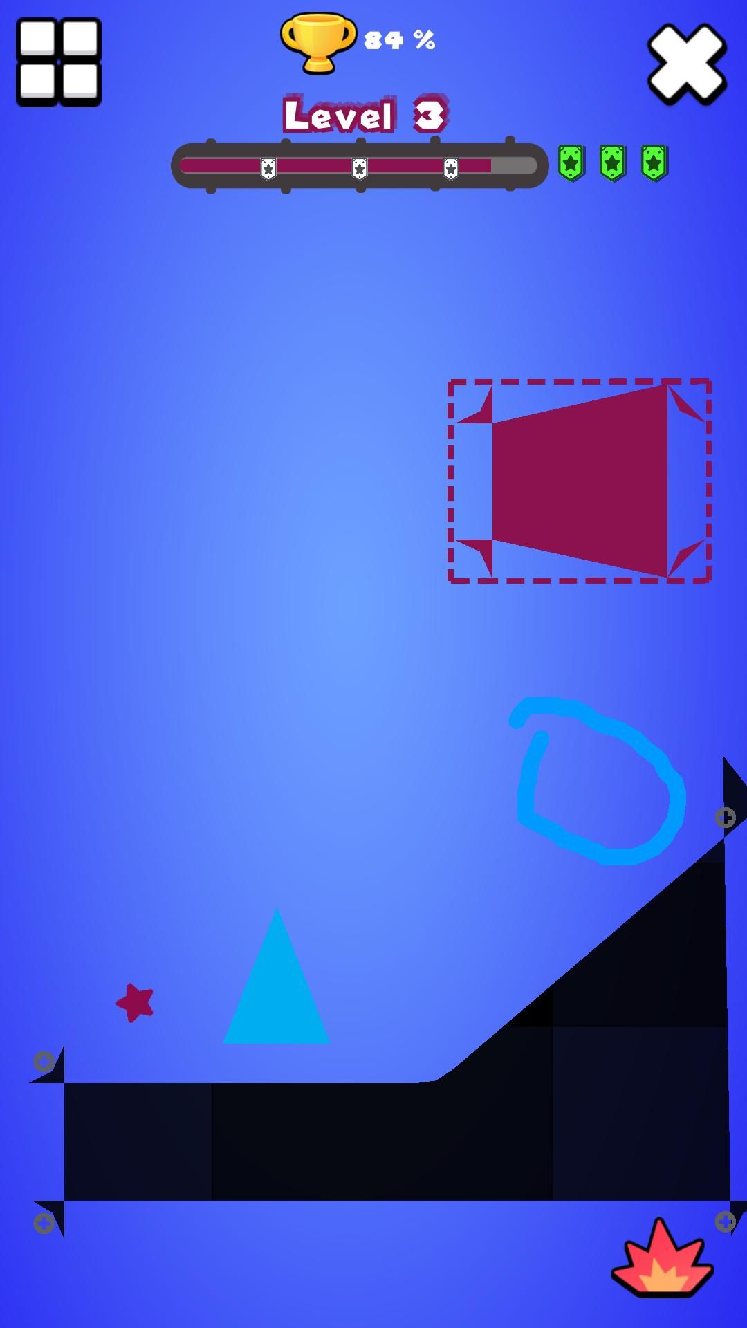 星际线拼图模板