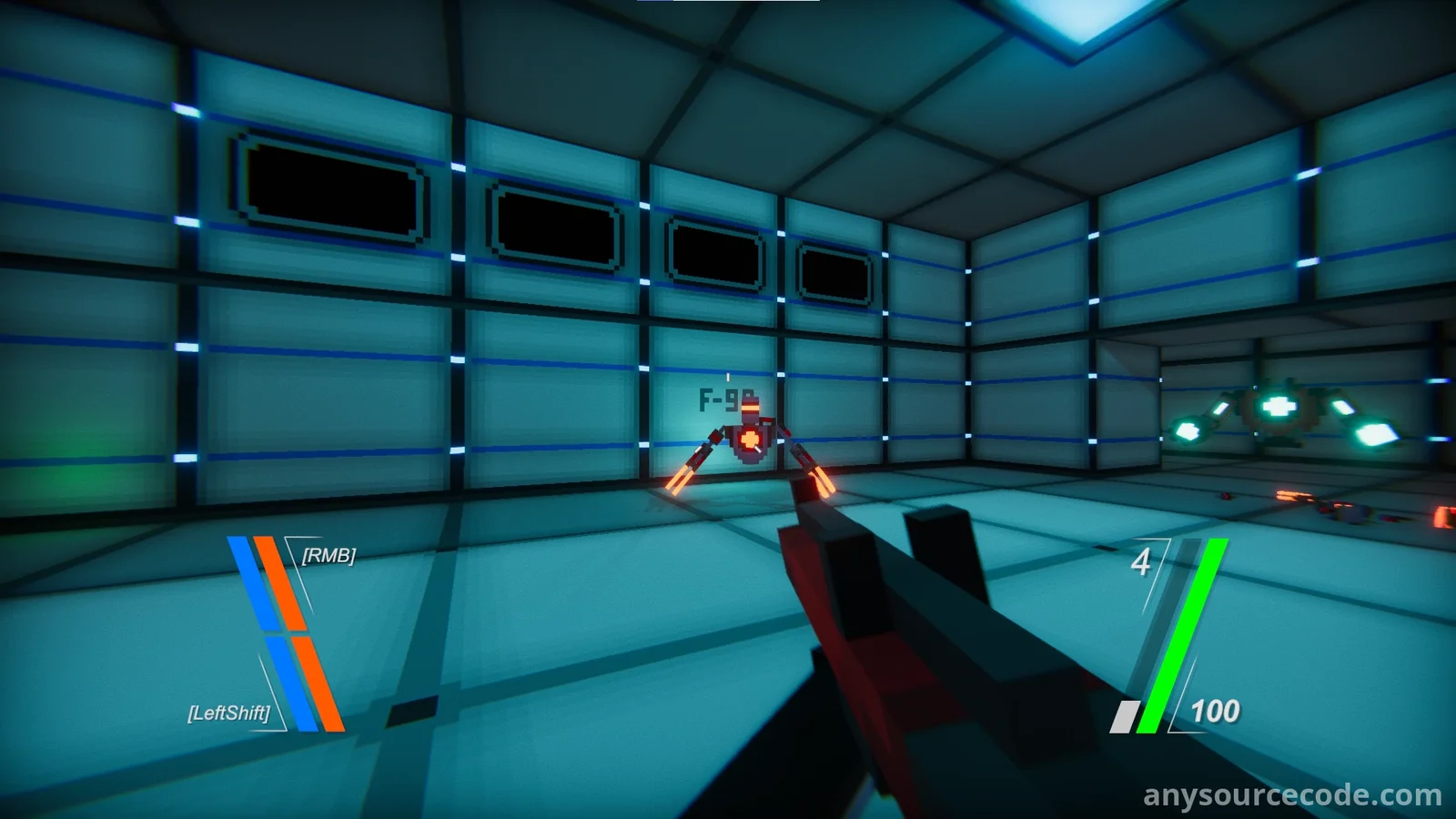 空间站射击第一人称射击动作游戏